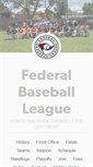 Mobile Screenshot of fedball.com